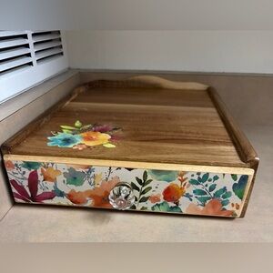 Pioneer Floral Wooden Tea/Coffee Pods